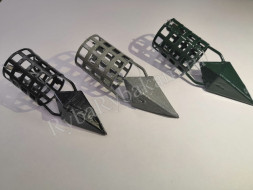 Кормушка Vikfish сербская пуля D30, 50 гр. леска, песок