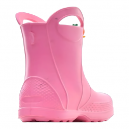 Сапоги KAURY 792 детские розовые улитка р.22-23