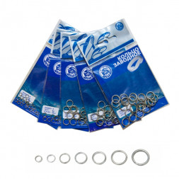 Кольцо заводное d7 17кг 20шт Три кита