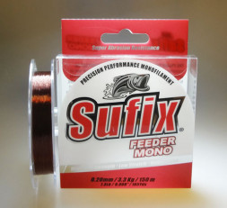Леска Sufix Feeder Mono Burgundy 150m 0.20mm 3.3кг