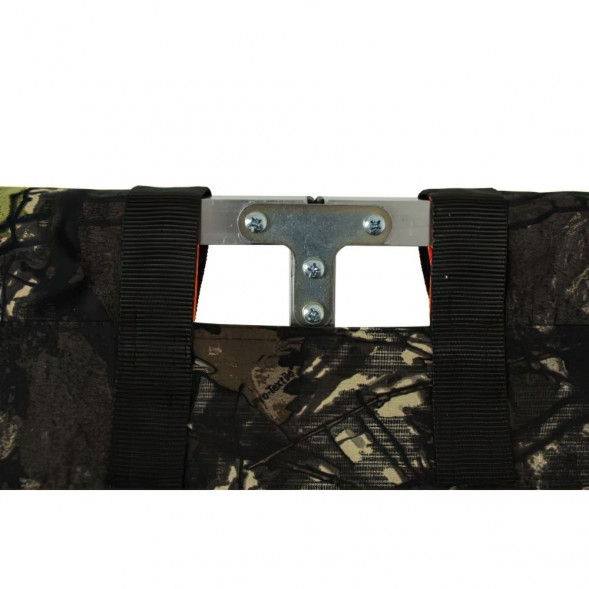 Раскладушка Медведь 190 алюминиевая утепленная